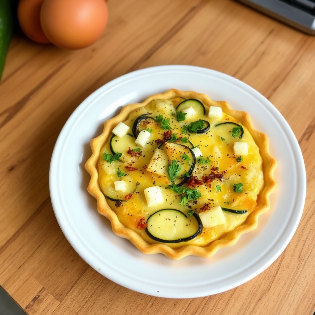 Torta Salata di Zucchine e Formaggio