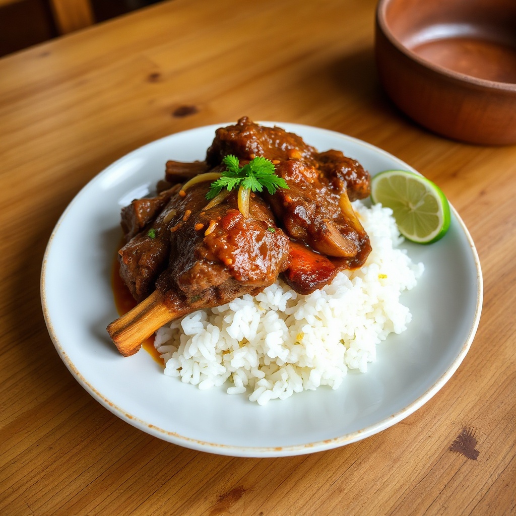 Slow-Cooked Thai Coconut Beef Ribs