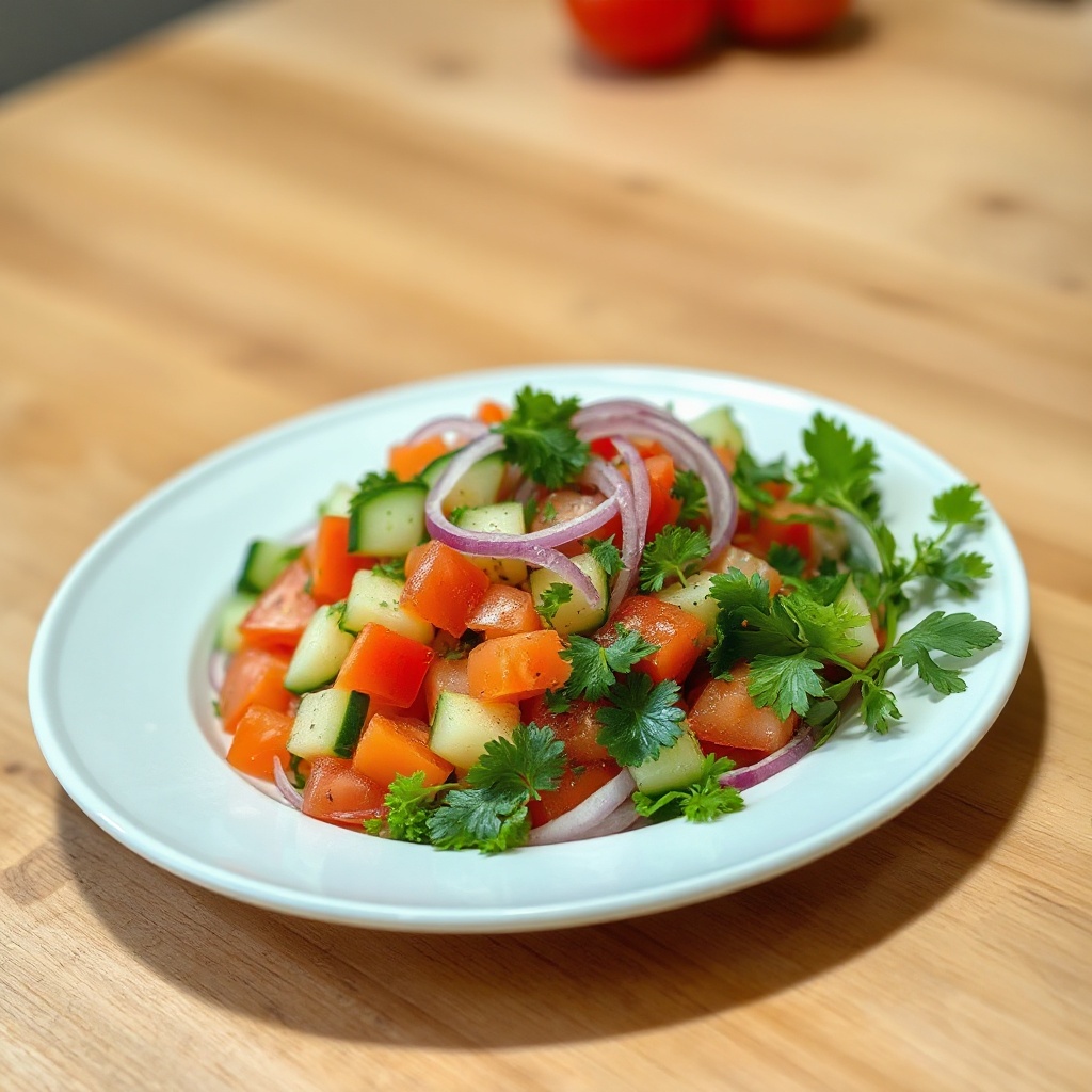 Fresh Mediterranean Chopped Salad