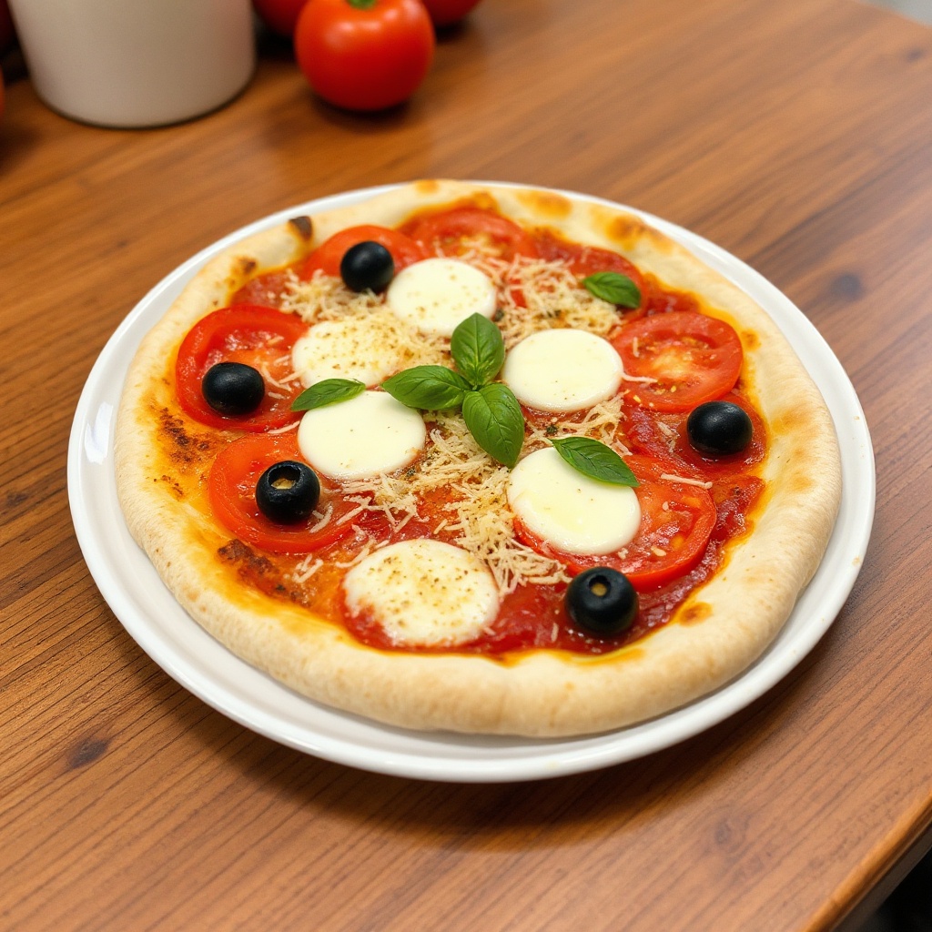 Pizza Rustica Italiana con Toppings Freschi