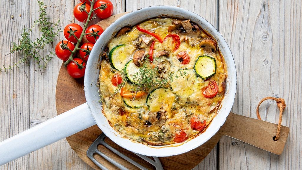 Bunte Gemüse-Frittata