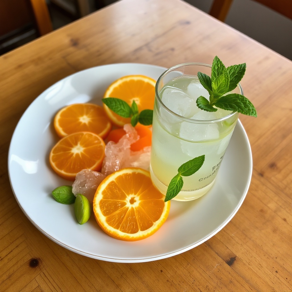 Refreshing Citrus Vodka Spritzer