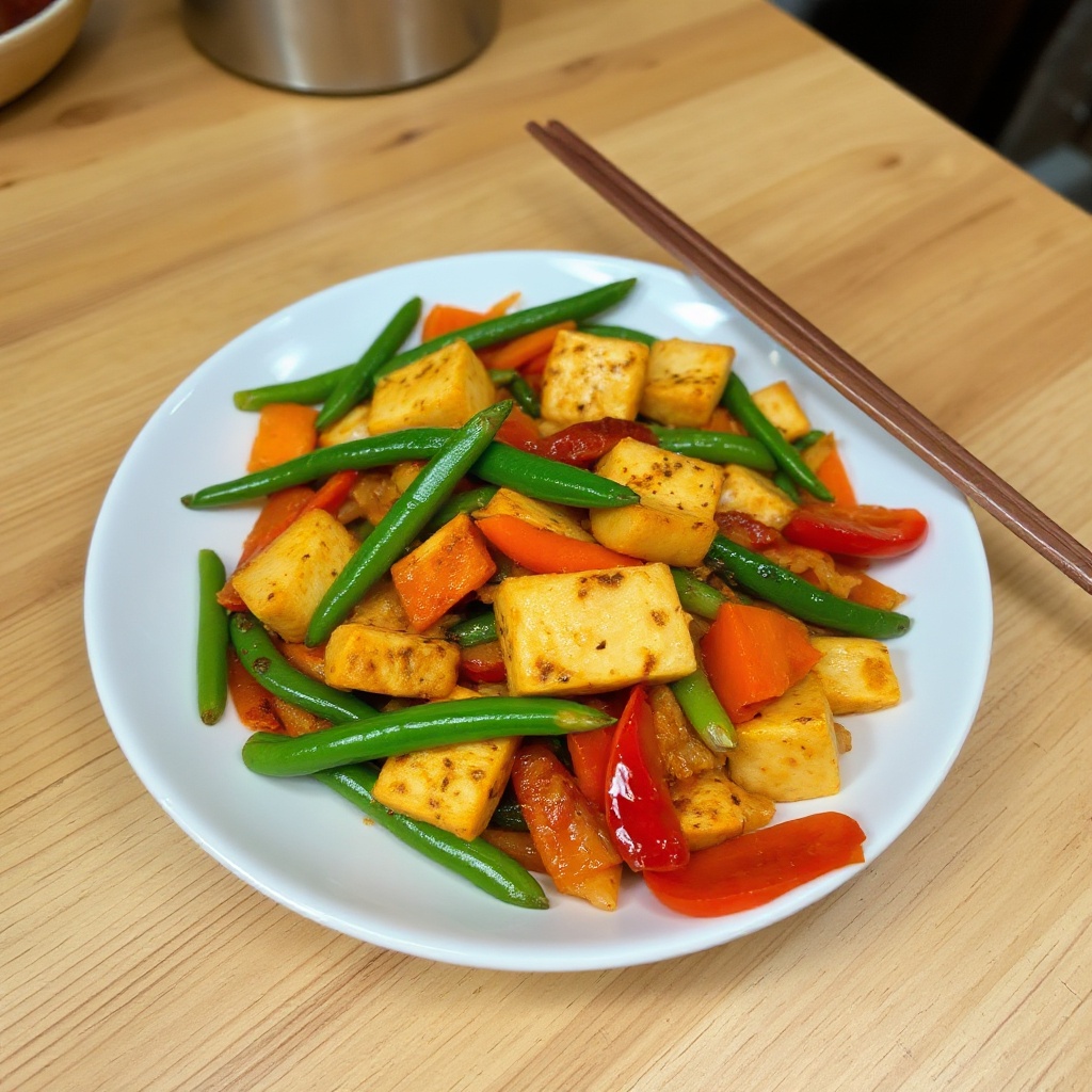 Thai-Inspired Tofu Stir-Fry