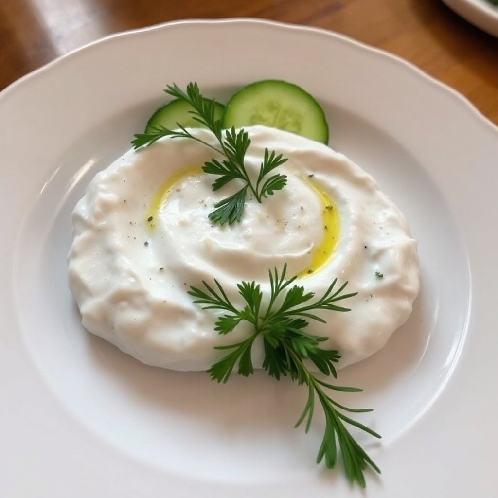 Erfrischender Joghurt- und Kräuterdip