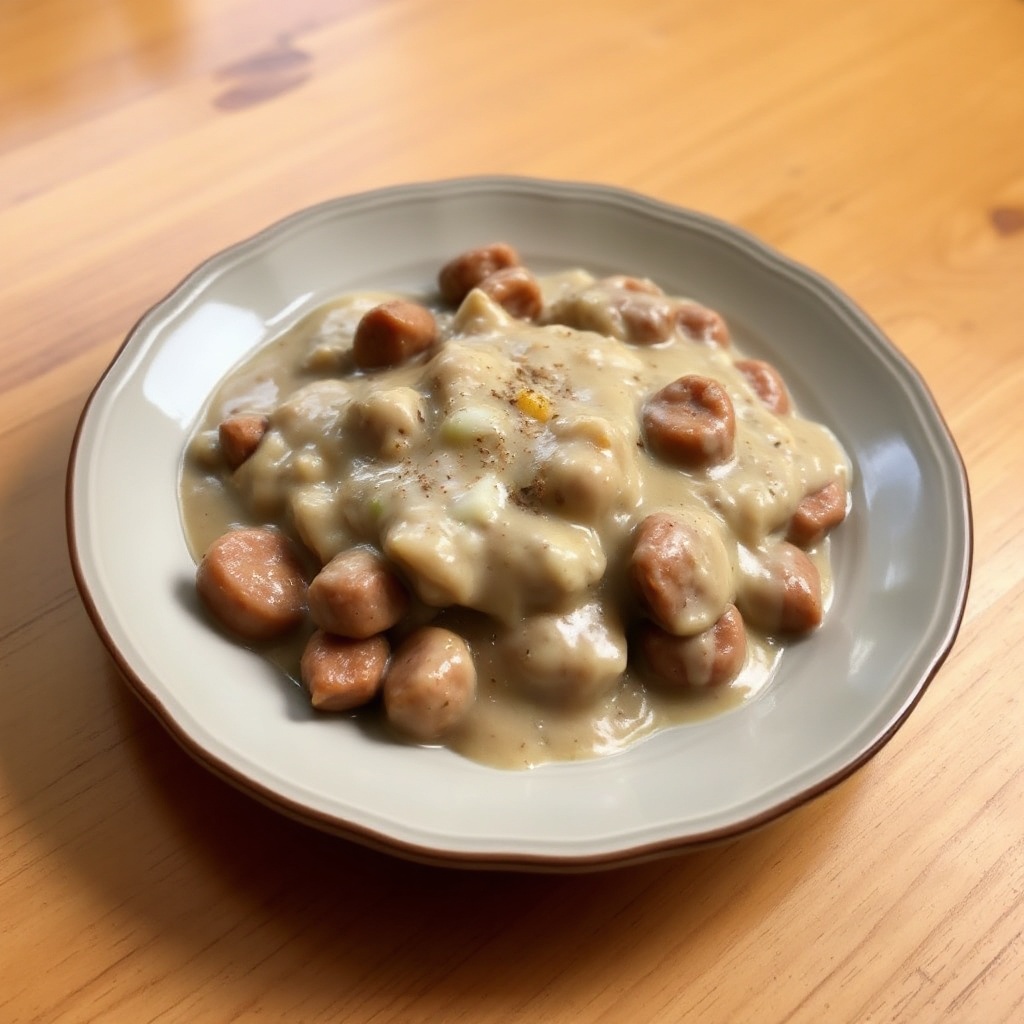 Salsa di Salsiccia Salata con un Tocco di Spezie
