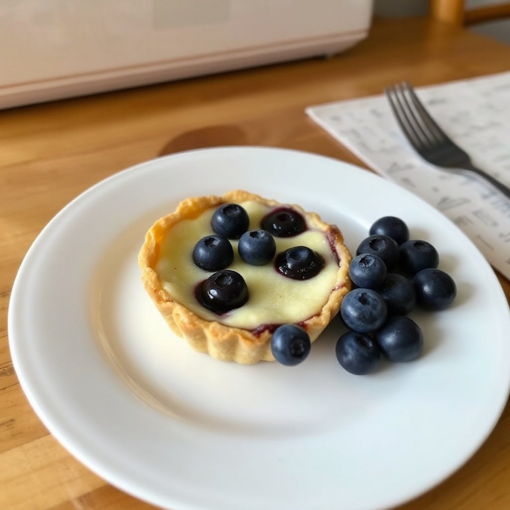 Tartellette al Burro e Mirtilli