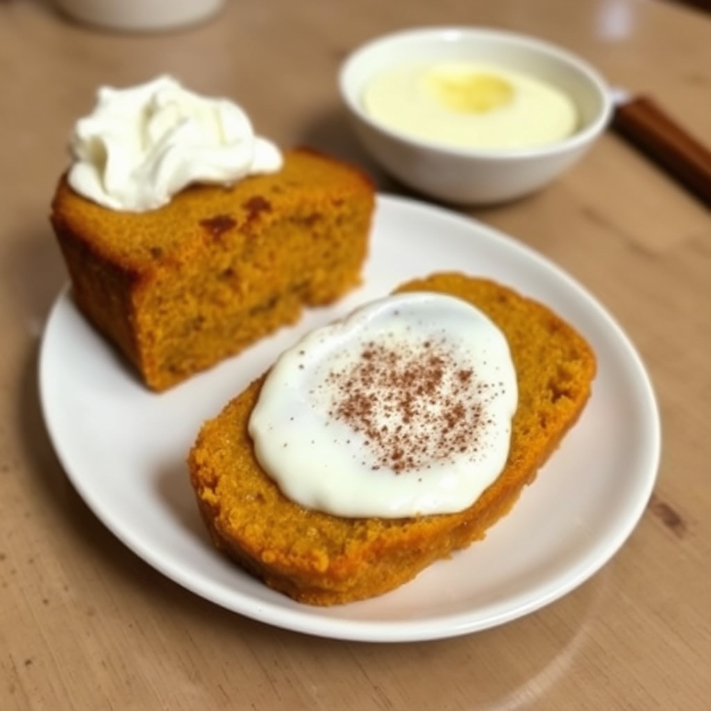 Gewürzter Kürbiscreme-Laib