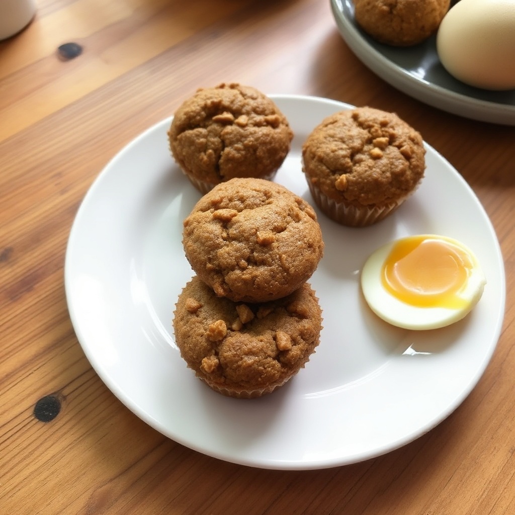 Gesunde Kleie-Muffins
