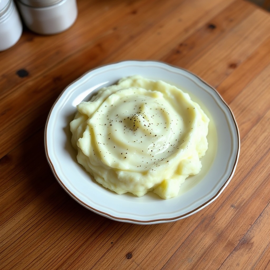 Purè di Patate all'Aglio Vegano