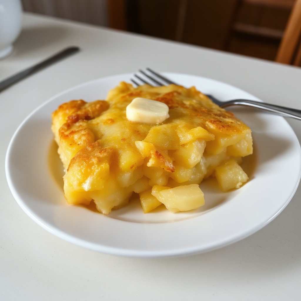 Golden Pineapple Bake