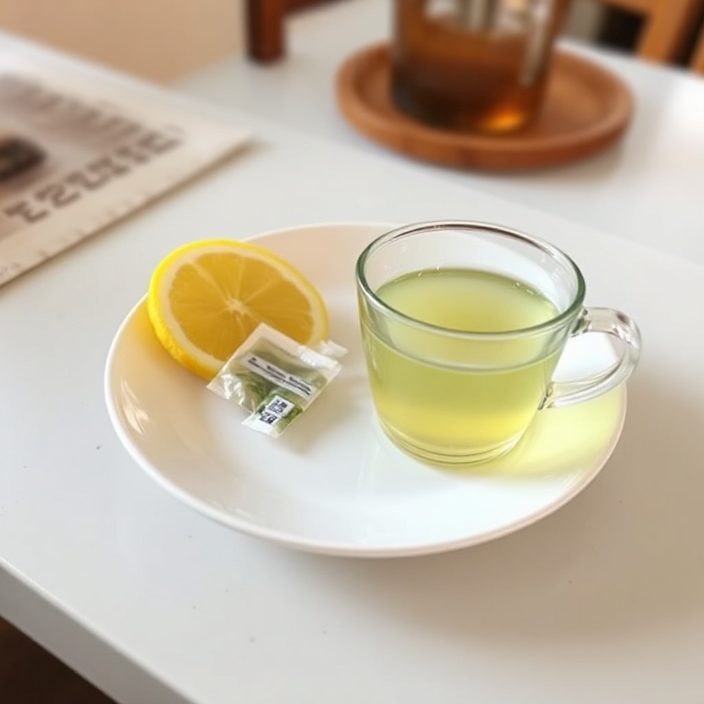 Tè Verde al Limone e Miele Rinfrescante