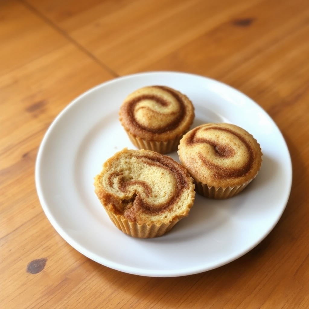 Gluten-Free Cinnamon Swirl Muffins