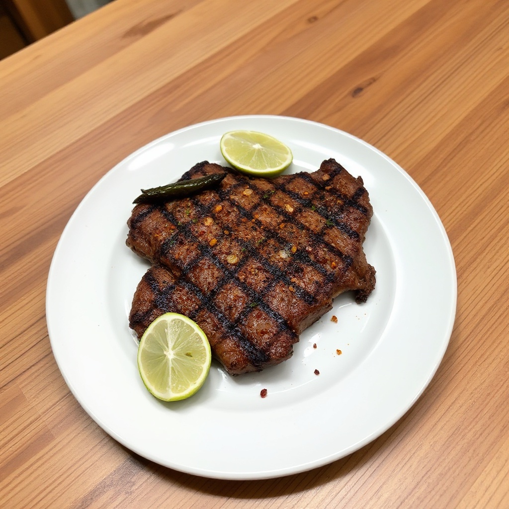 Gegrilltes Chipotle-Limetten-Flanksteak