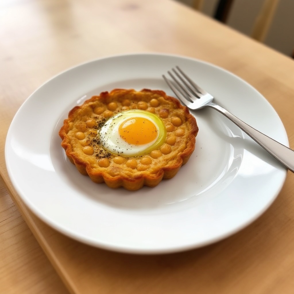 Gewürzter Kichererbsen-Tarte