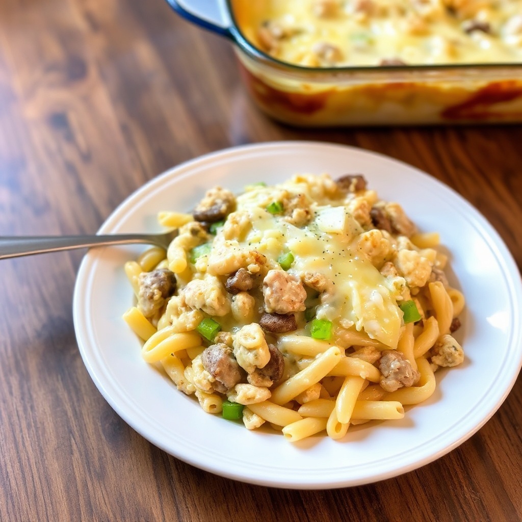 Pasta al Forno con Tonno e Formaggio