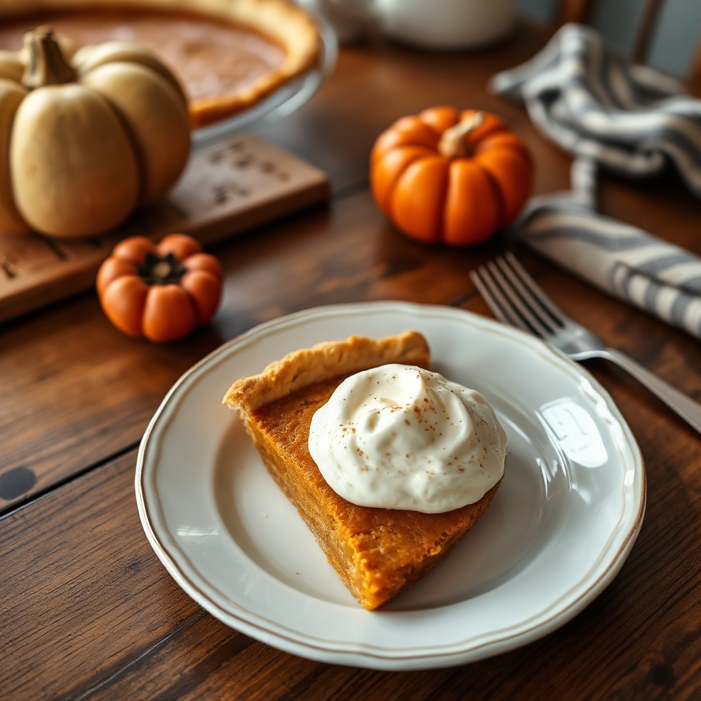 Homemade Pumpkin Pie with a Twist