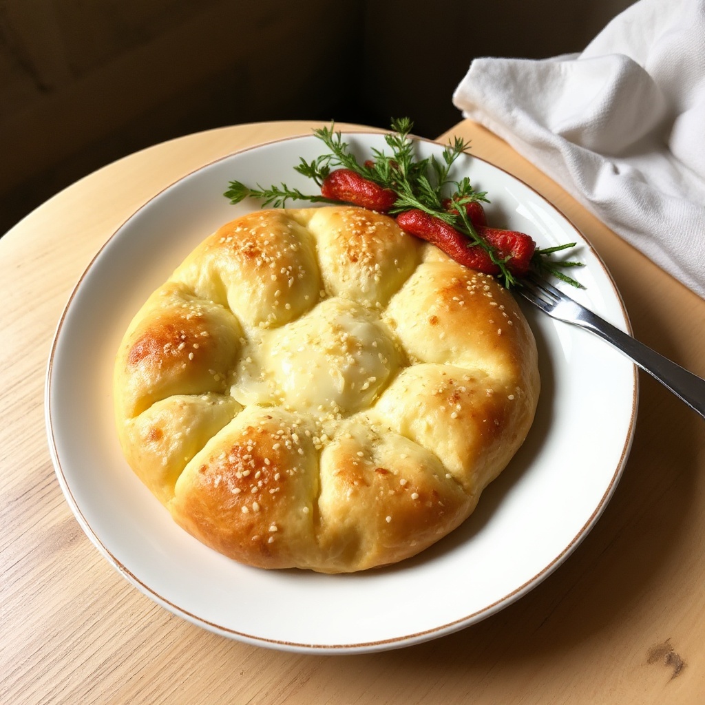 Pane a Bolle Salato con Parmigiano