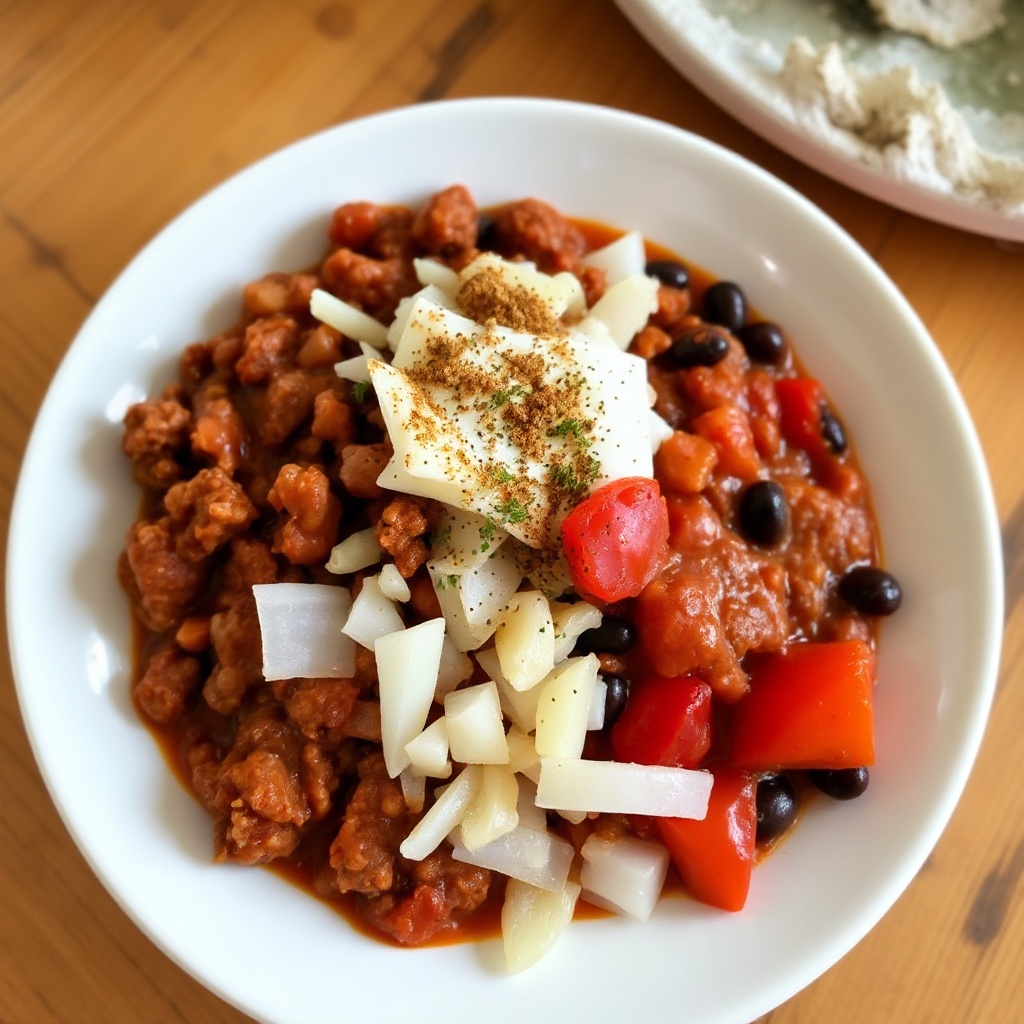 Herzhafter Slow Cooker Chili