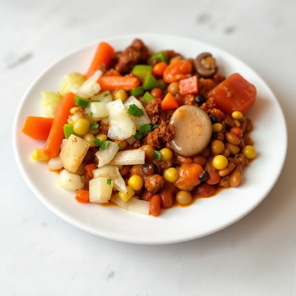 Hearty Veggie-Packed Chili