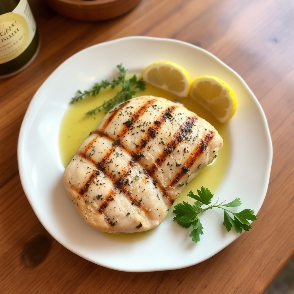 Pollo Grigliato Infuso di Erbe Mediterranee