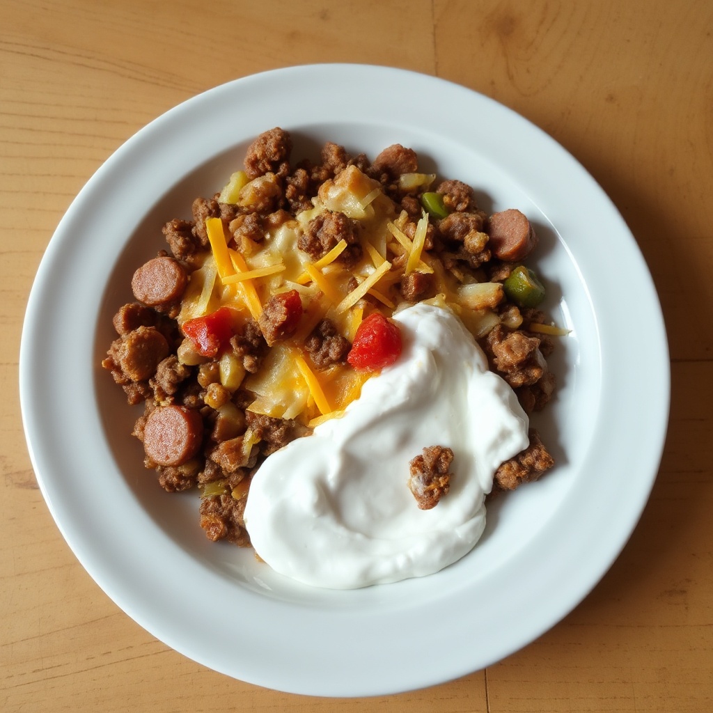 Savory Cheese and Meat Dip