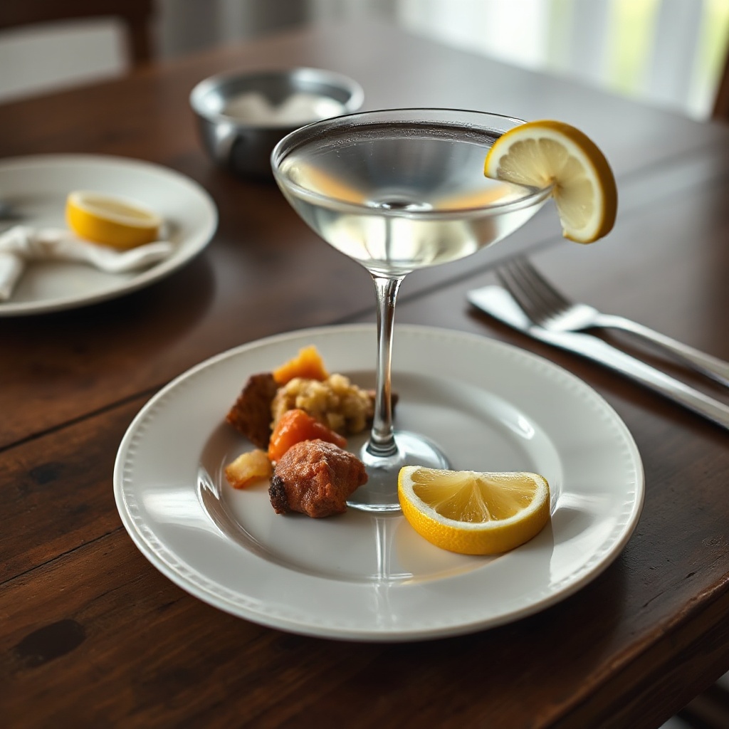 Elegant Vodka Martini