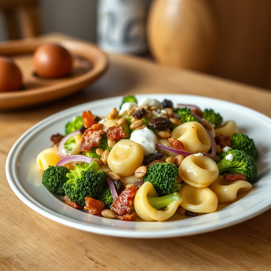Insalata di Tortellini e Broccoli