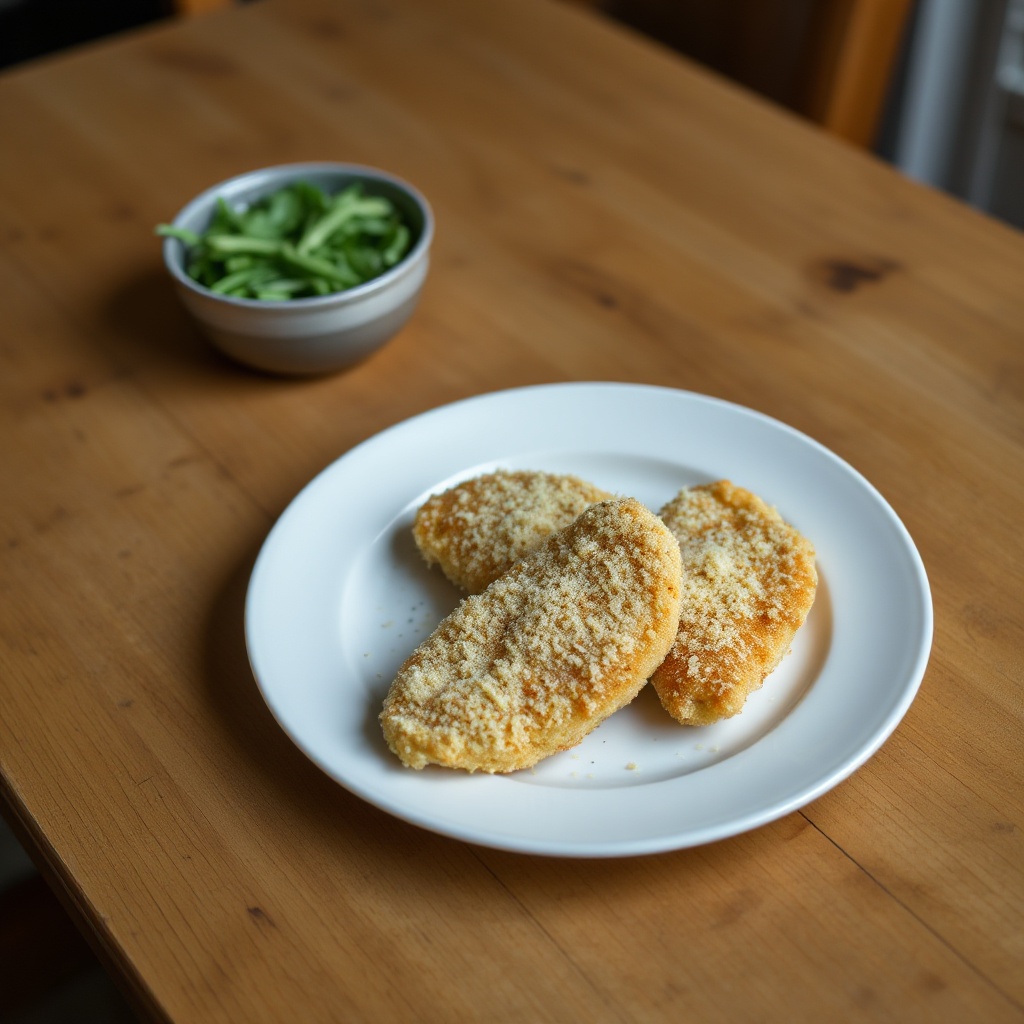 Knusprige Parmesan-Hühnchenstreifen