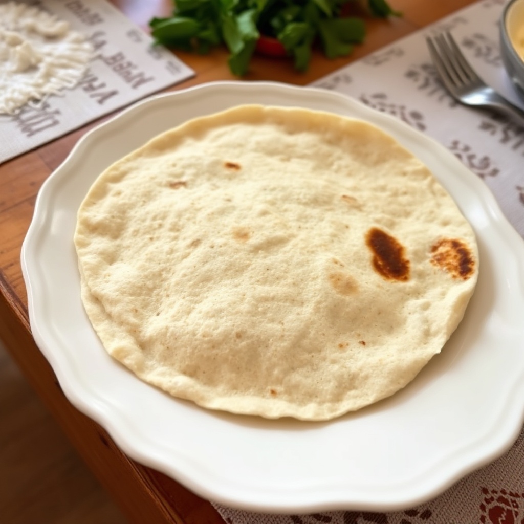 Hausgemachte weiche Mehl-Tortillas