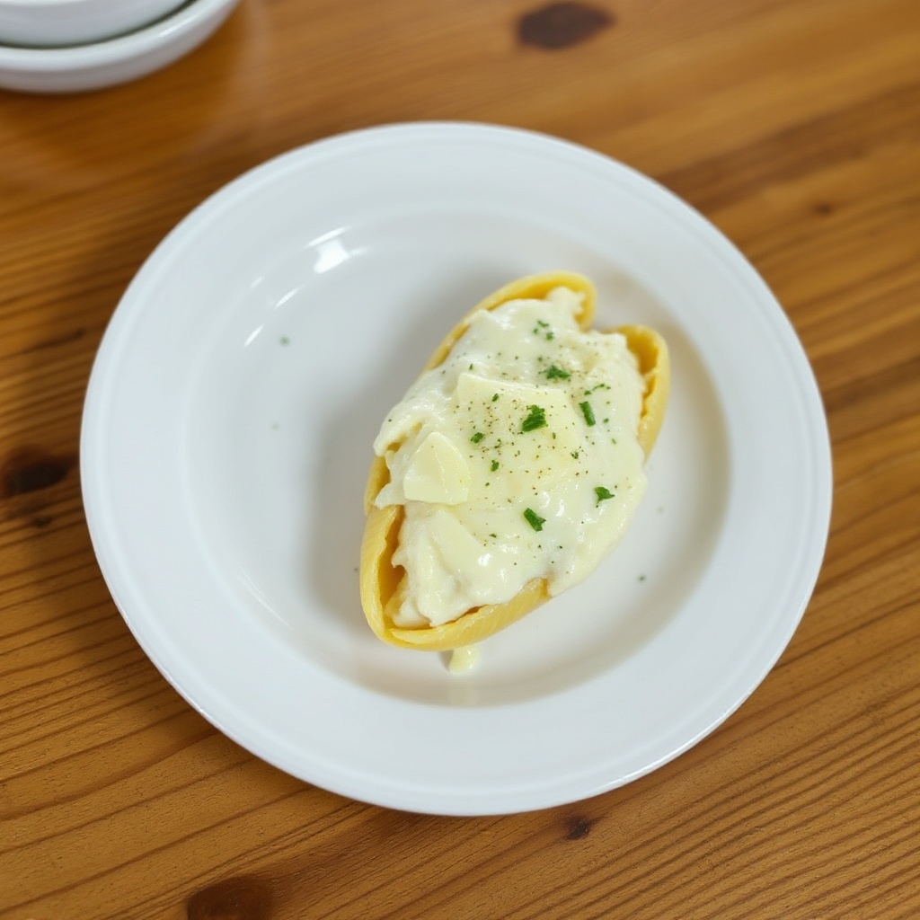 Cheesy Alfredo Stuffed Shells