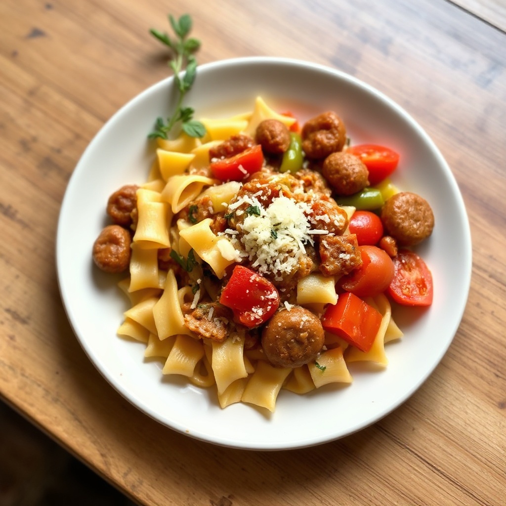 Deliziosa Pasta con Salsiccia