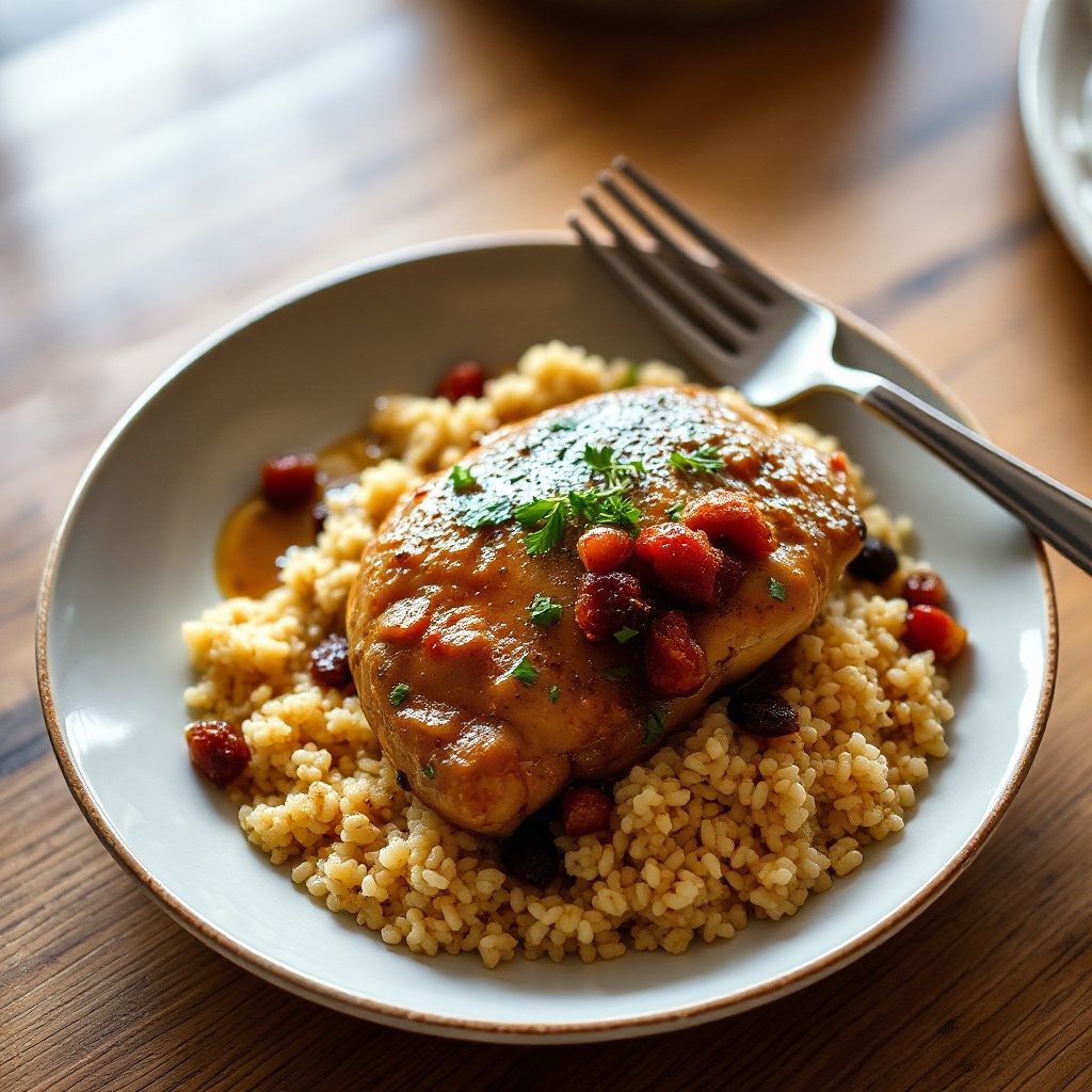 Pollo al Miele e Spezie Ispirato al Marocco