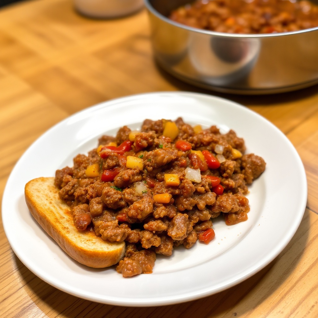 Herzhafter Hot Dog Chili oder Sloppy Joe Mix