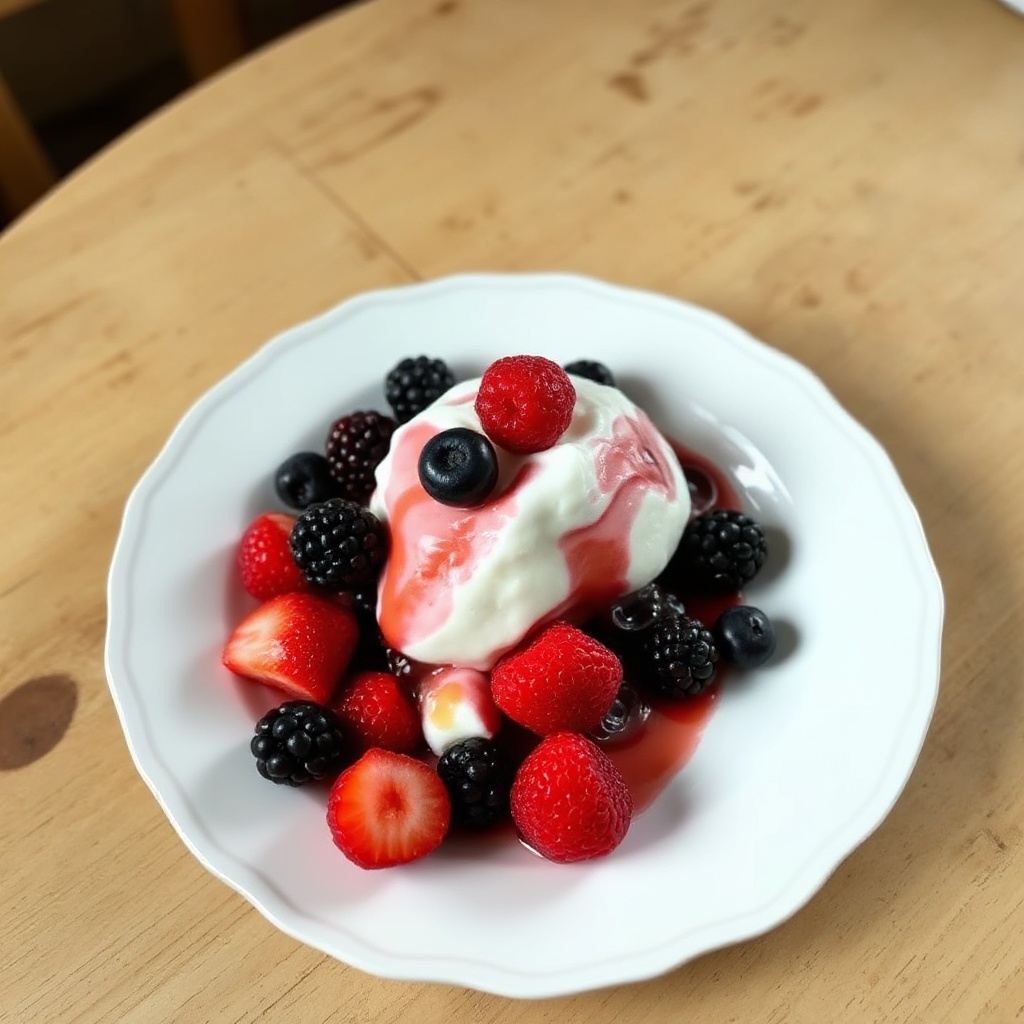 Berry Bliss Frozen Yogurt