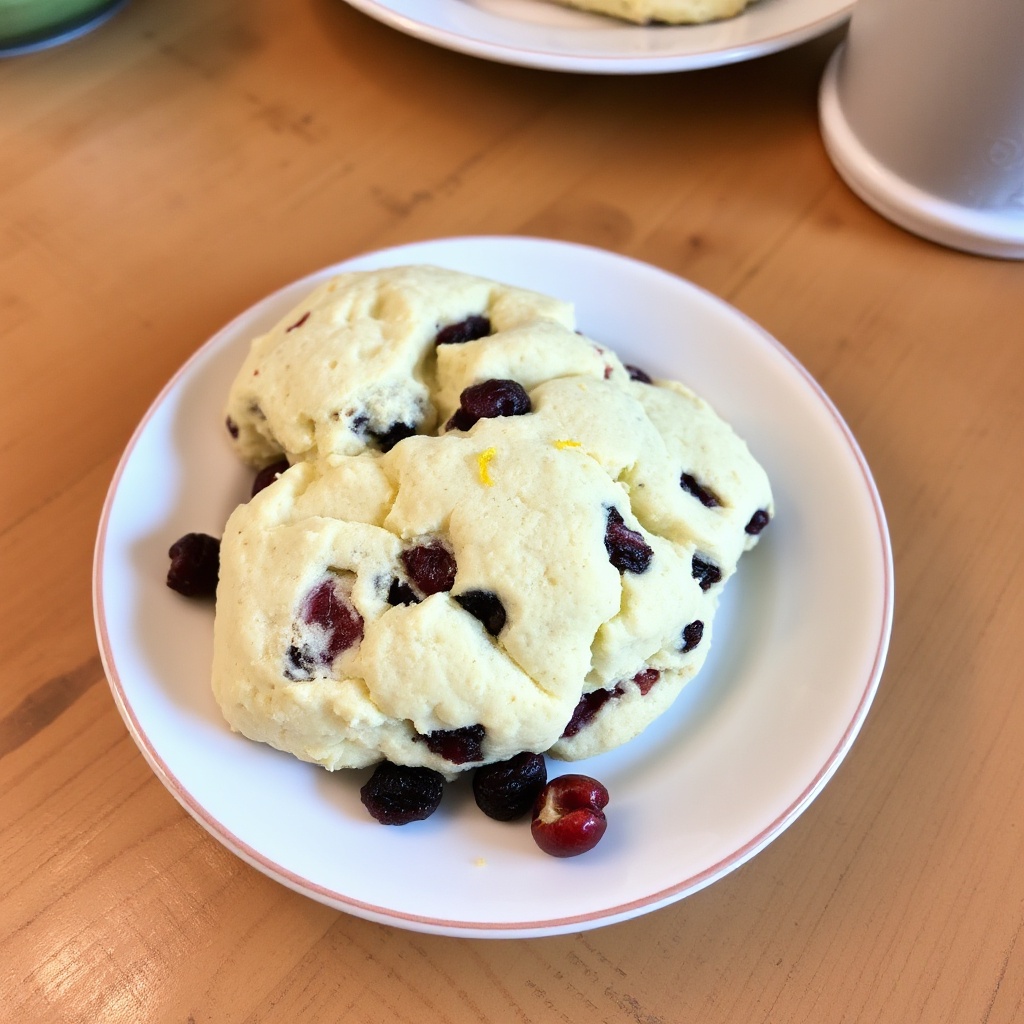 Cranberry-Orange Buttermilk Scones