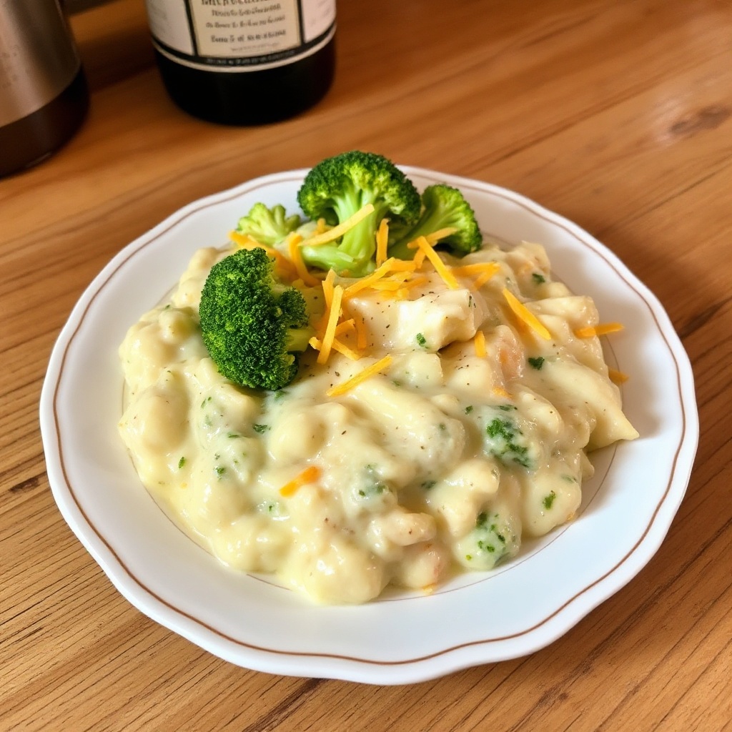 Creamy Broccoli and Cheddar Delight