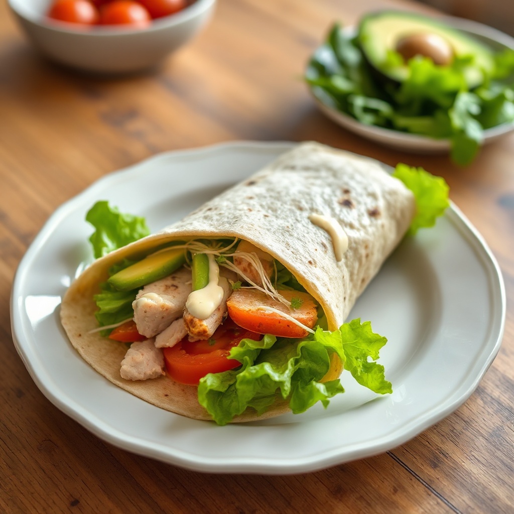 Wrap di Tacchino in Stile Californiano