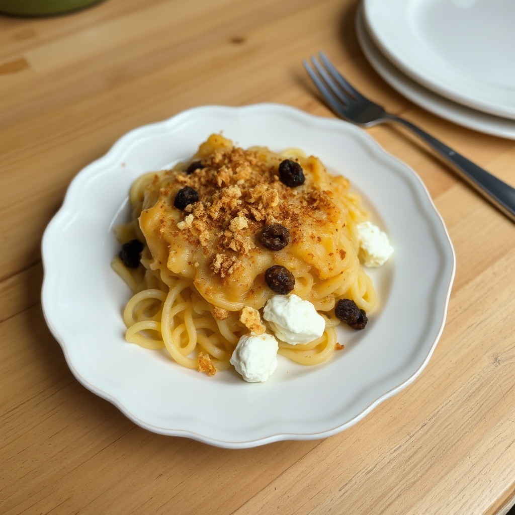Zimt-Apfel-Nudel-Kugel
