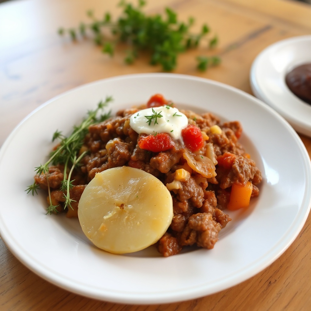 Sformato Salato di Manzo e Patate