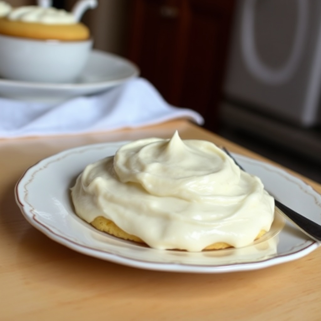 Frosting Cremoso alla Vaniglia per Biscotti