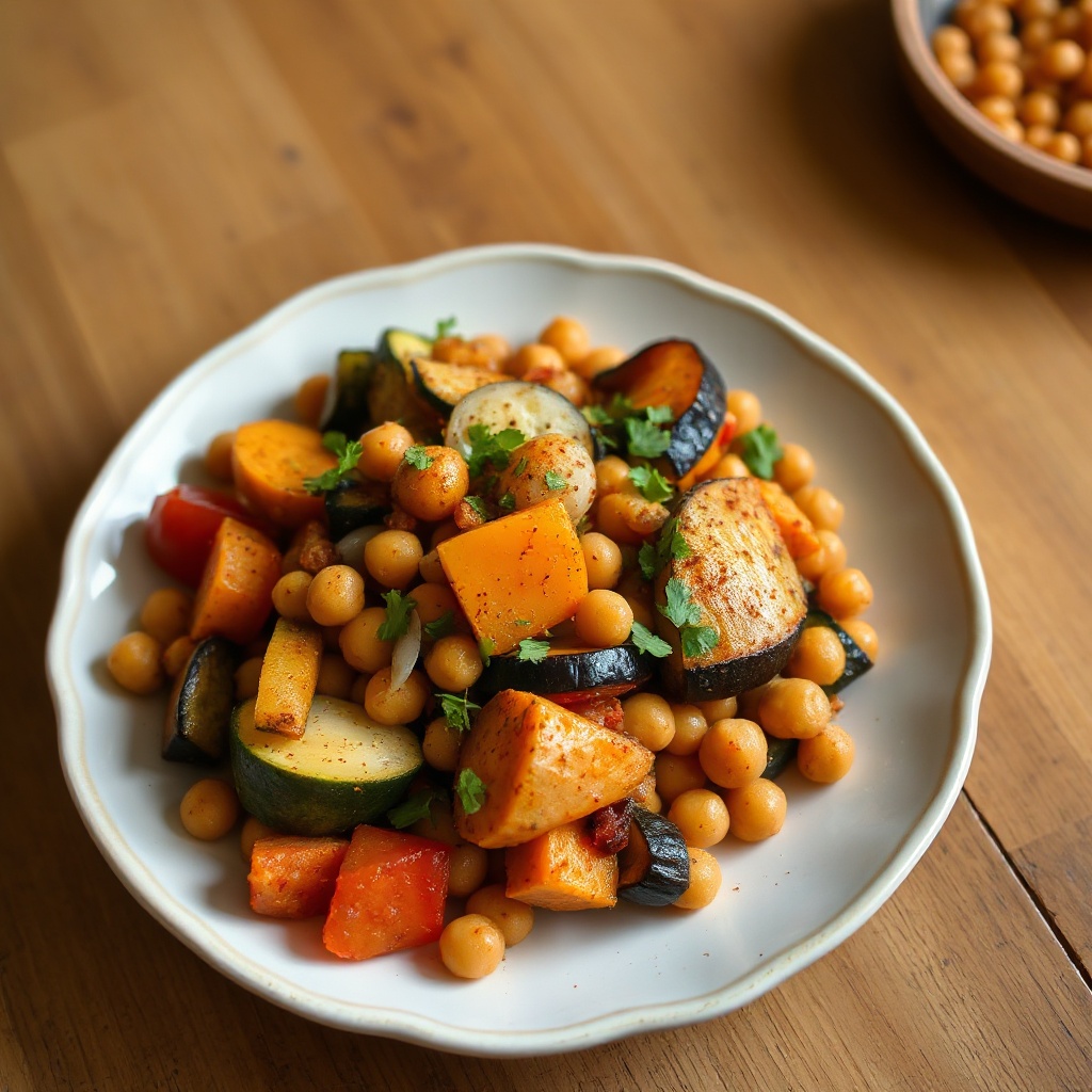 Spiced Moroccan Vegetable Medley