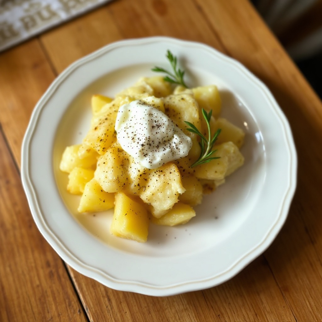 Cremiger Kartoffelauflauf für die Feiertage