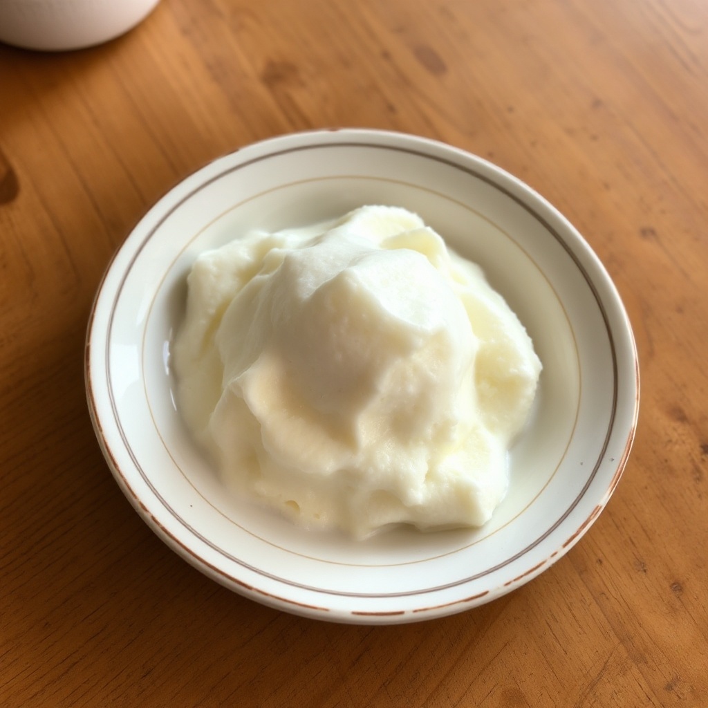Creamy Vanilla Soy Frozen Delight