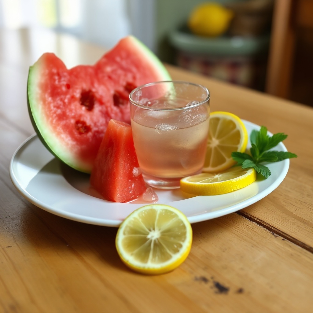 Rinfrescante Cooler di Anguria e Agrumi