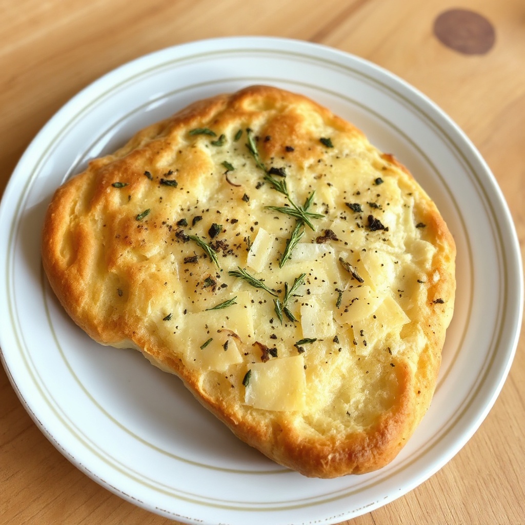Pane Salato alle Erbe Italiane e Formaggio