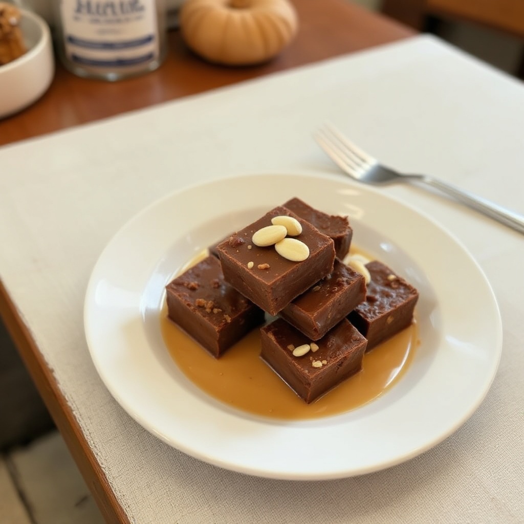 Creamy Chocolate Almond Fudge