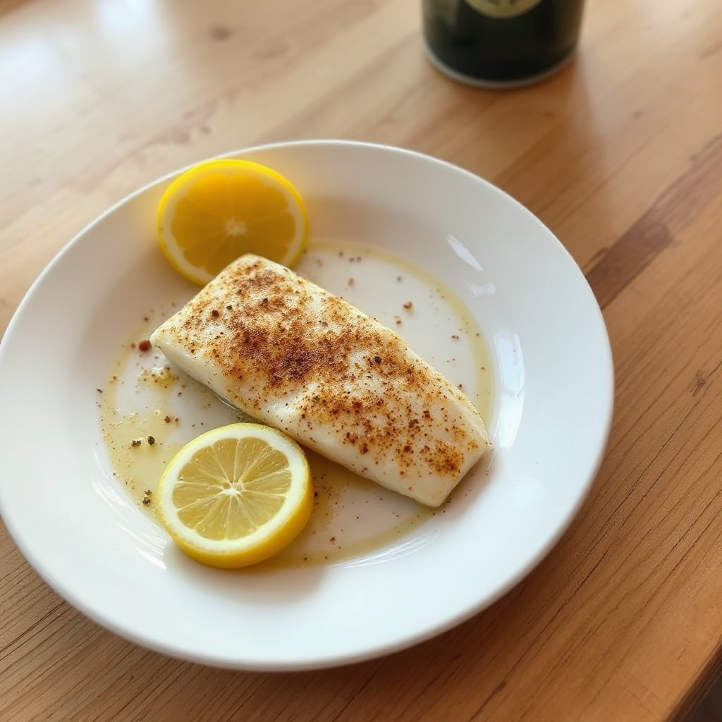 Spiced Pan-Seared Fish with a Zesty Twist