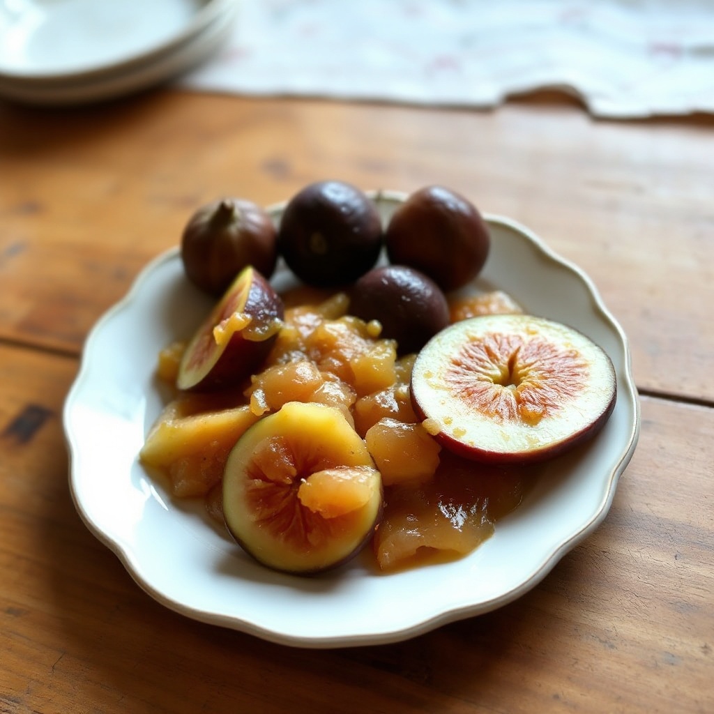 Fig and Ginger Preserve with a Citrus Twist