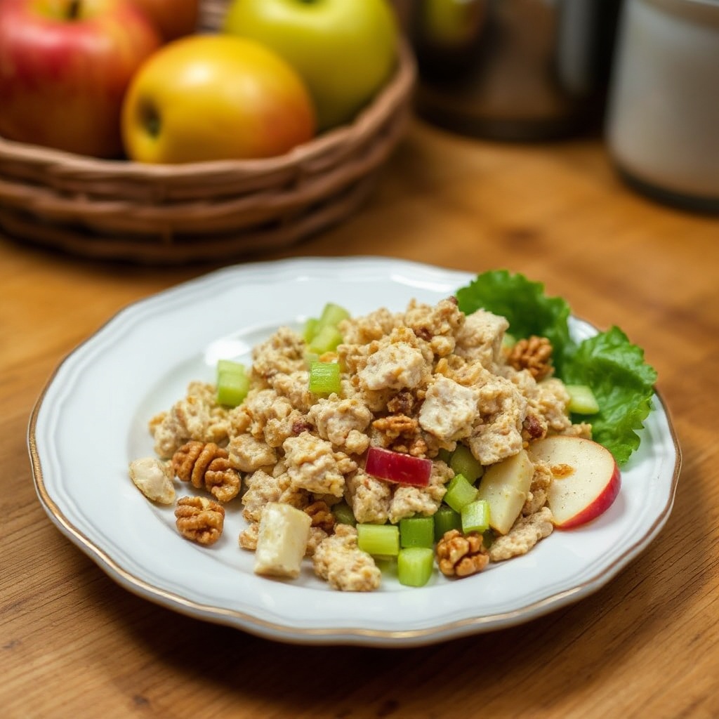 Tuna Apple Crunch Salad