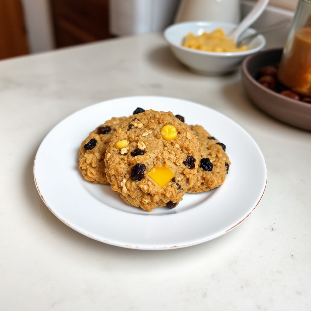 Biscotti di Avena e Uvetta Morbidi con un Tocco Speciale